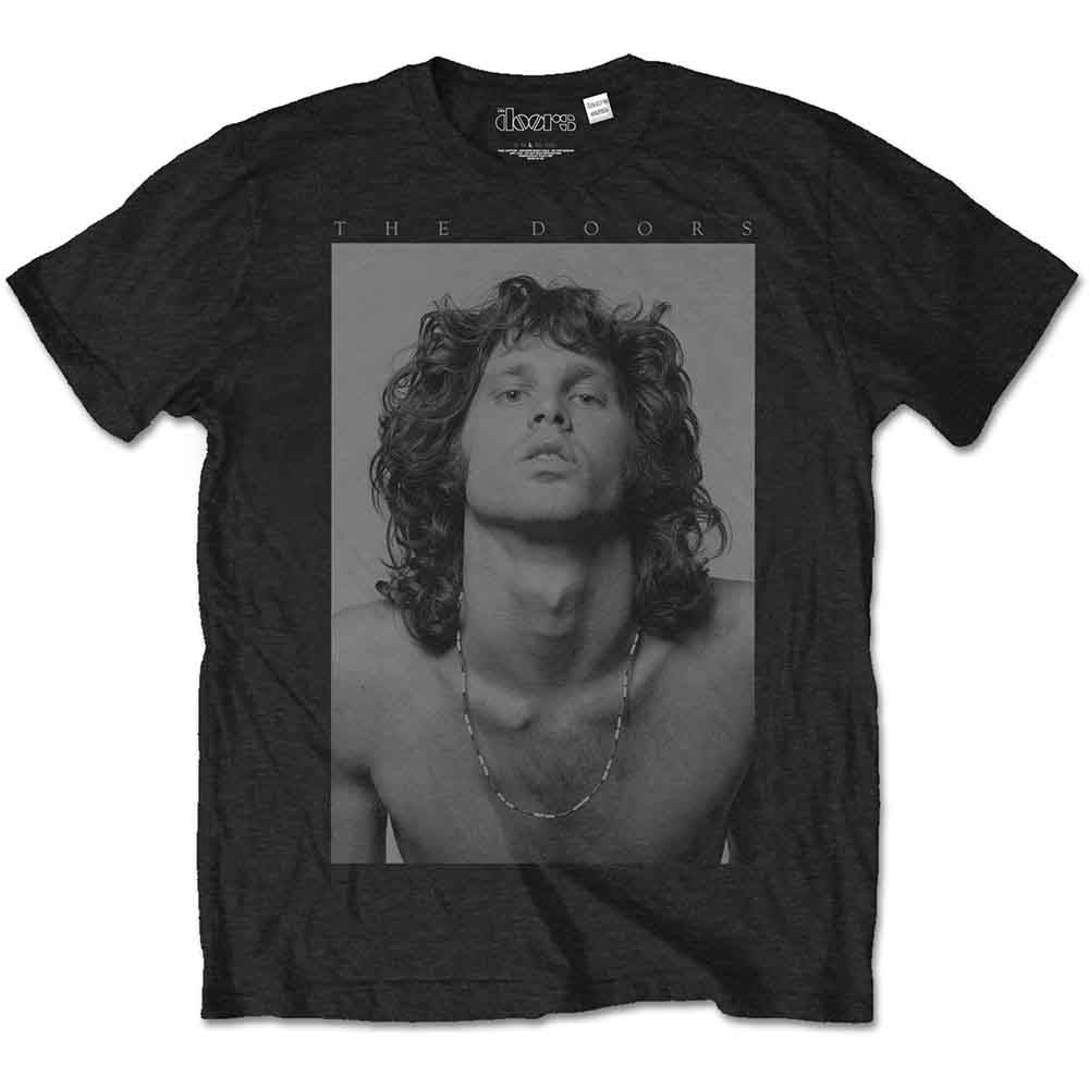 The Doors - Jim Beads Boyfriend - T-Shirt Black