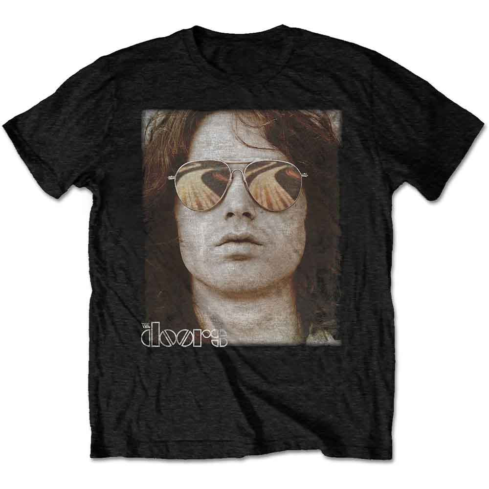 The Doors - Jim Face - T-Shirt Black
