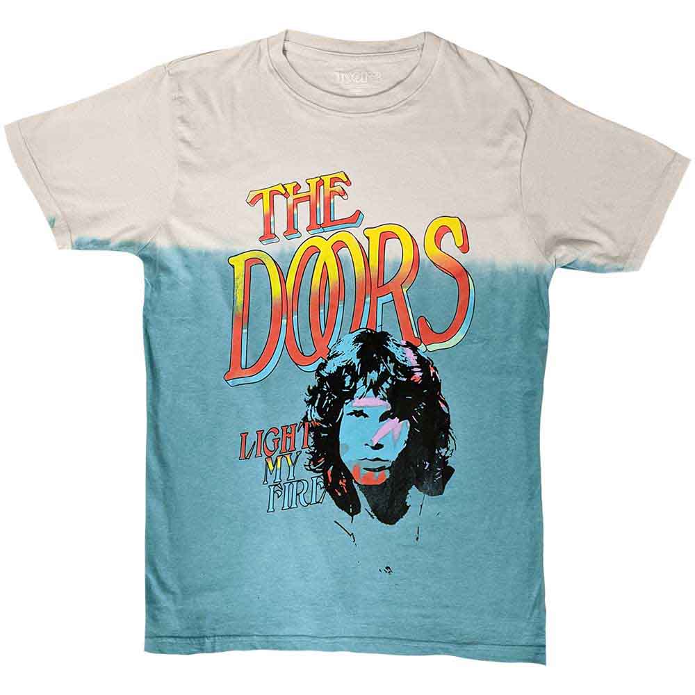 The Doors - Light My Fire Stacked - T-Shirt Blue
