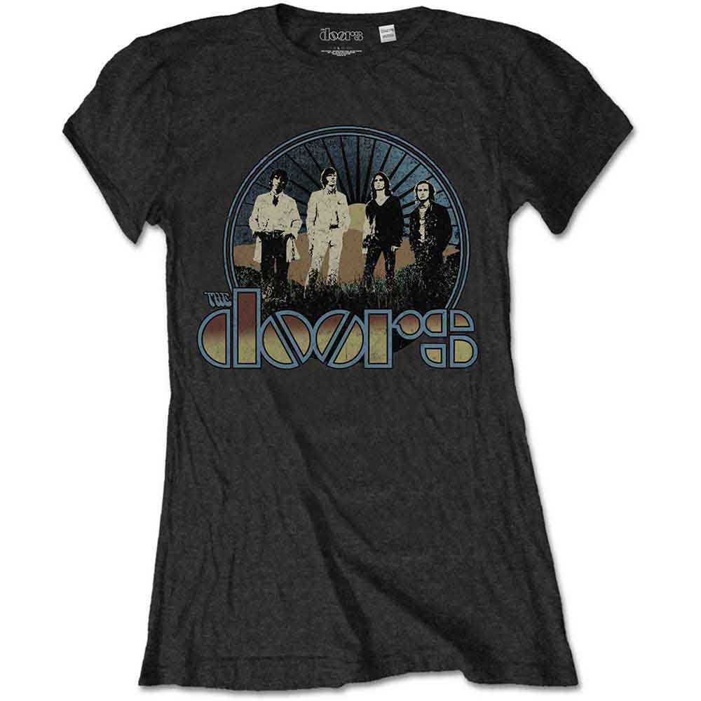 The Doors - Vintage Field - T-Shirt Black