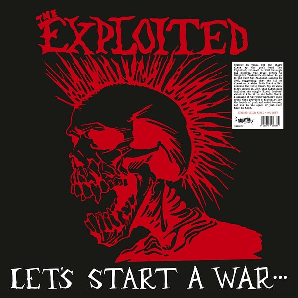 The Exploited - Let'S Start A War... ...Said Maggie One Day (Color Vinyl) - Vinyl