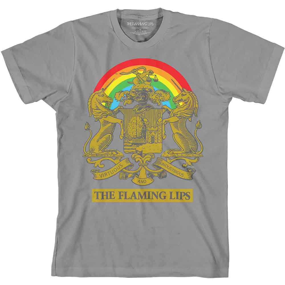 The Flaming Lips - Virtuous Industrious - T-Shirt Grey