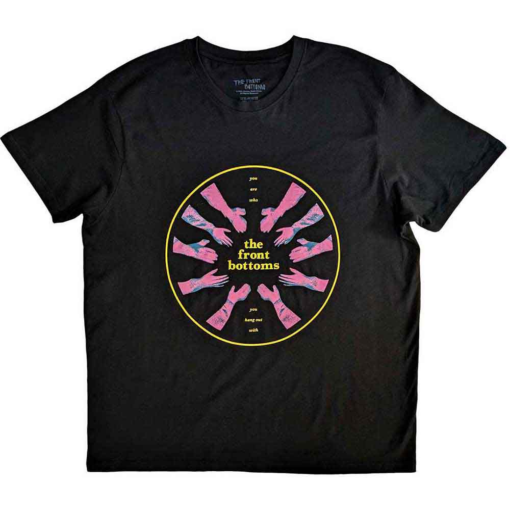 The Front Bottoms - Circle Hands - T-Shirt Black