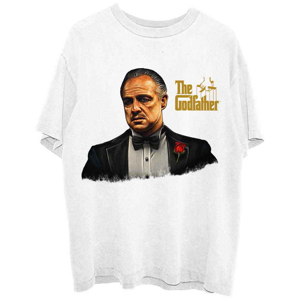 The Godfather - Don Sketch - T-Shirt White
