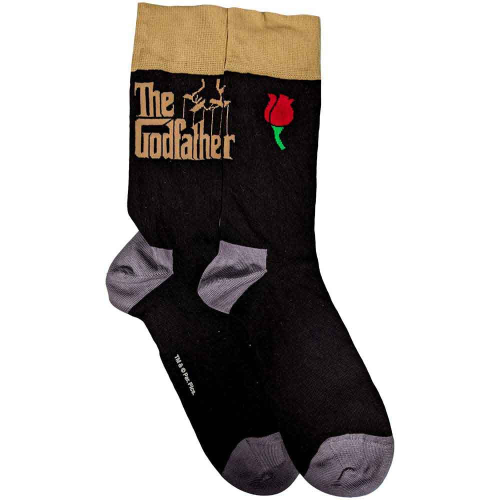 The Godfather - Logo Gold - Socks Black