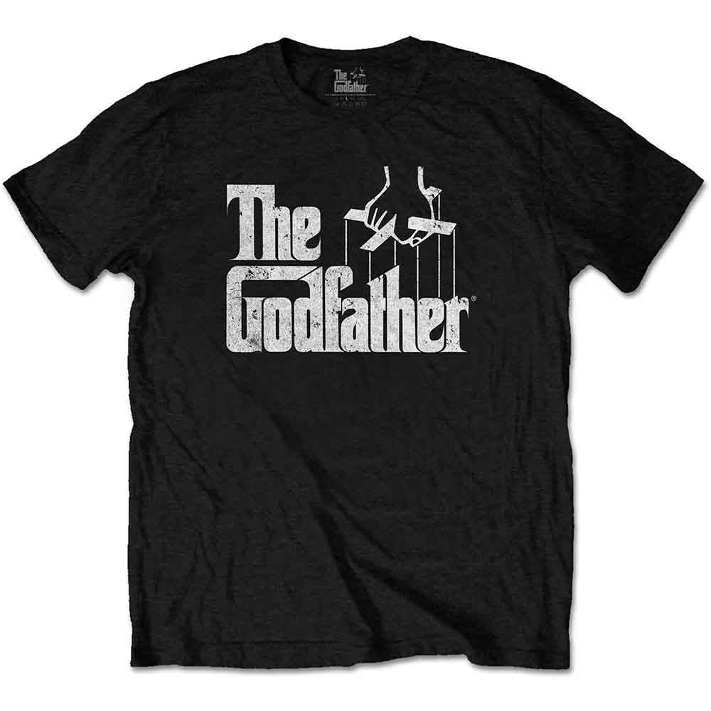The Godfather - Logo White - T-Shirt Black