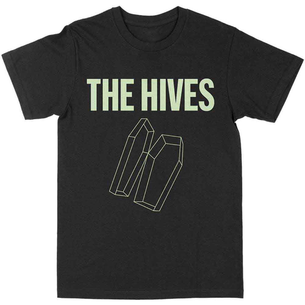 The Hives - Glow-in-the-Dark Coffin - T-Shirt Black