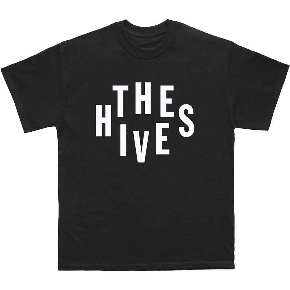 The Hives - Stacked Logo - T-Shirt Black