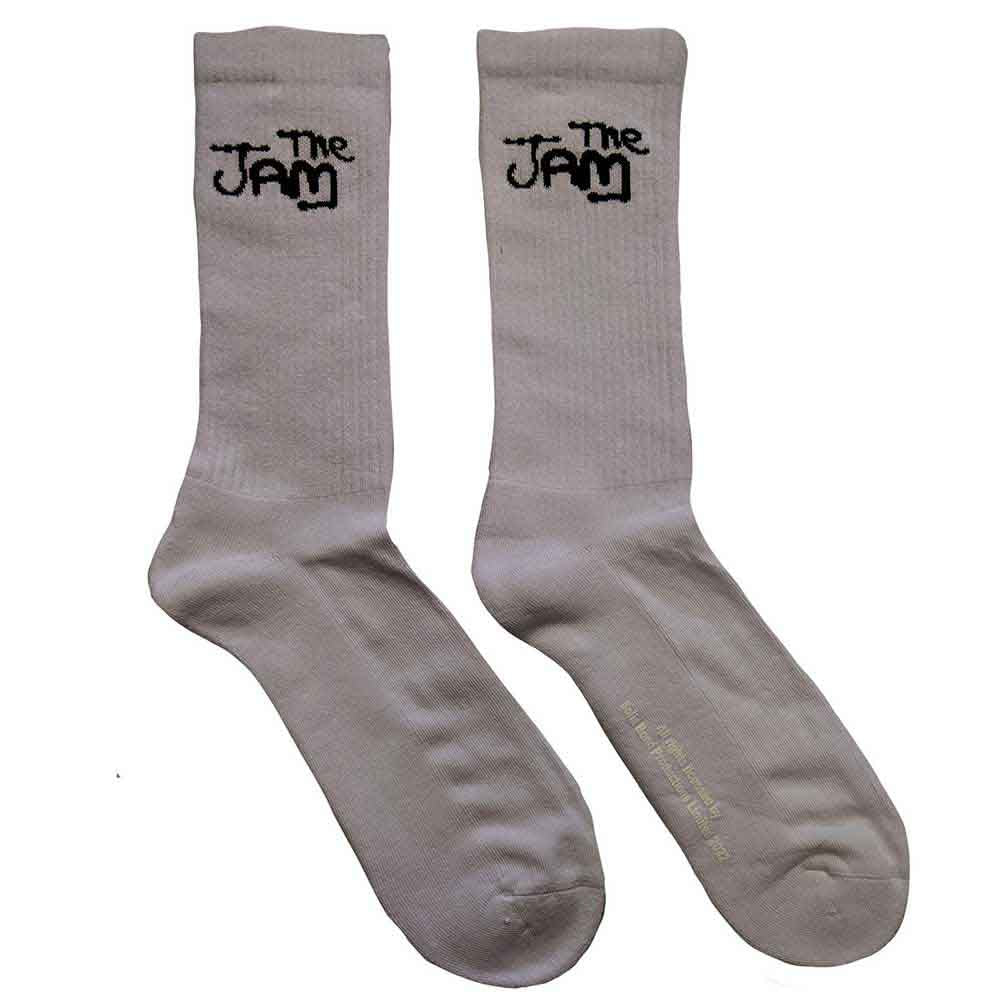 The Jam - Logo - Socks White
