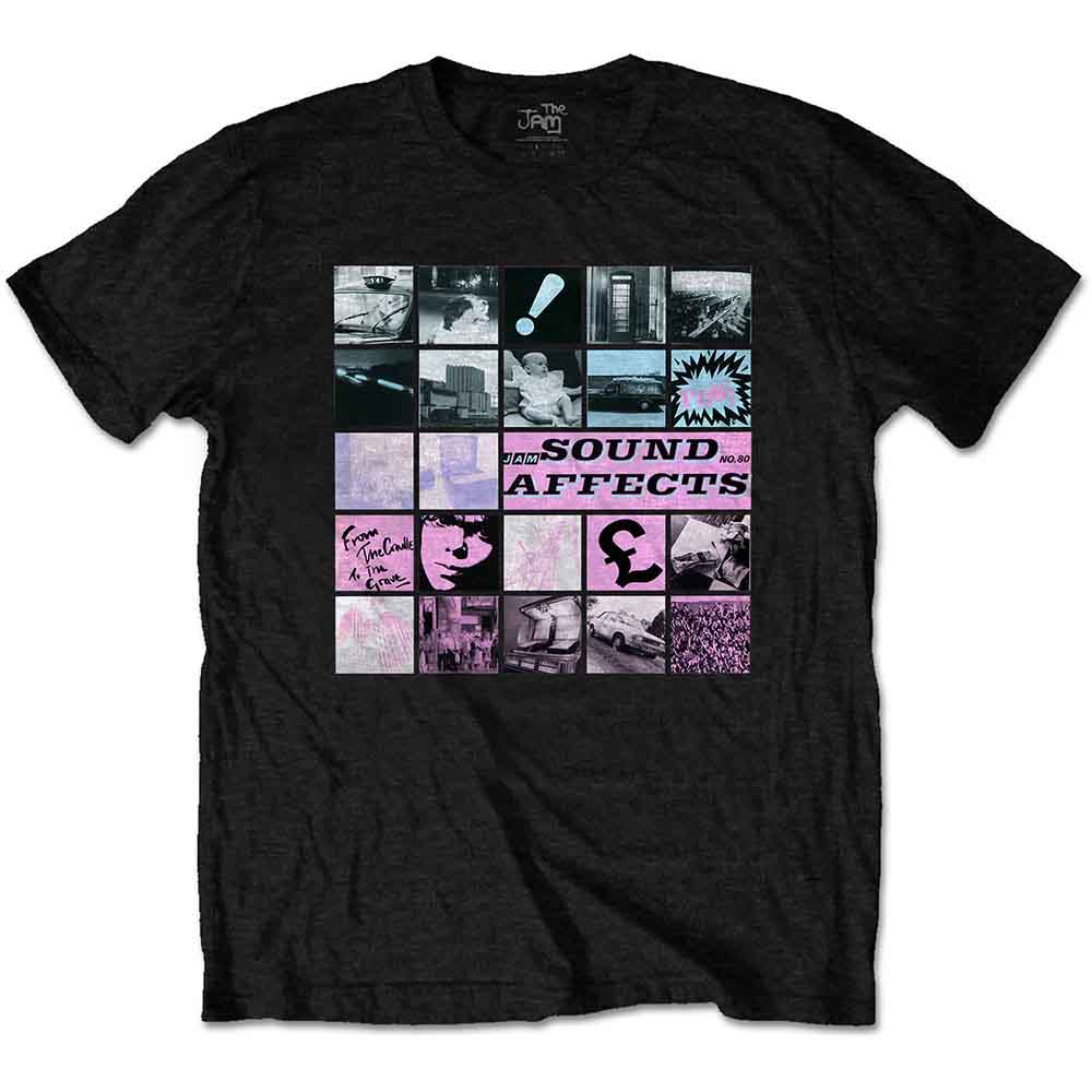 The Jam - Sound Affects - T-Shirt Black