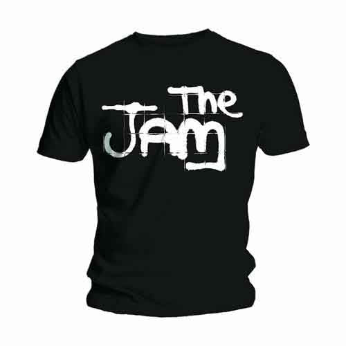 The Jam - Spray Logo Black - T-Shirt Black