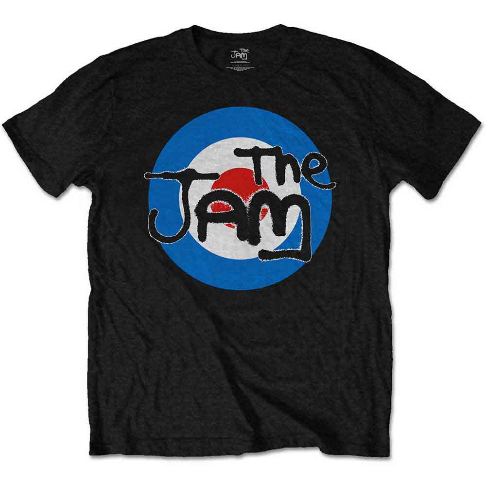 The Jam - Target Logo - T-Shirt Black