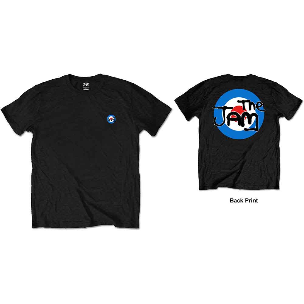 The Jam - Target Logo - T-Shirt Black