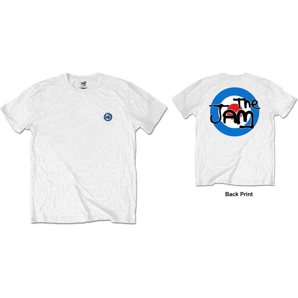 The Jam - Target Logo - T-Shirt White