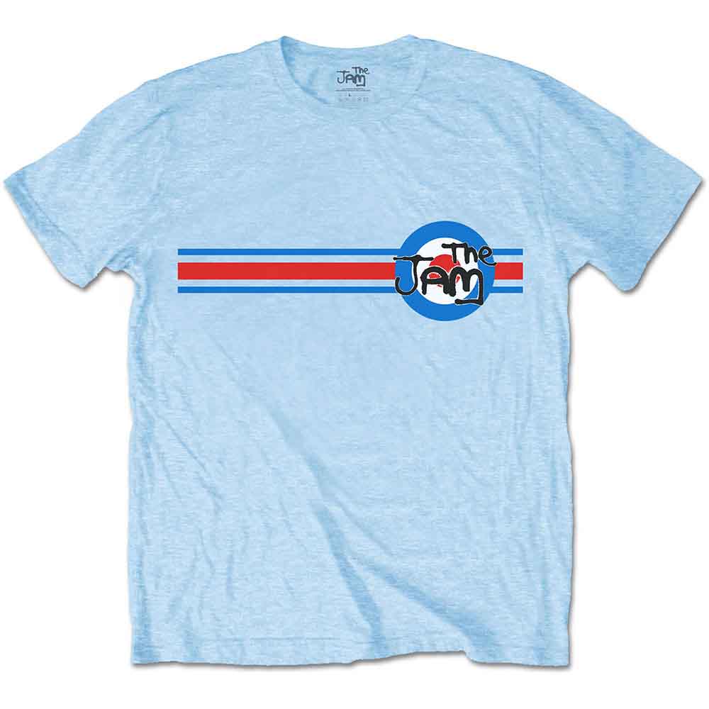 The Jam - Target Stripe - T-Shirt Blue