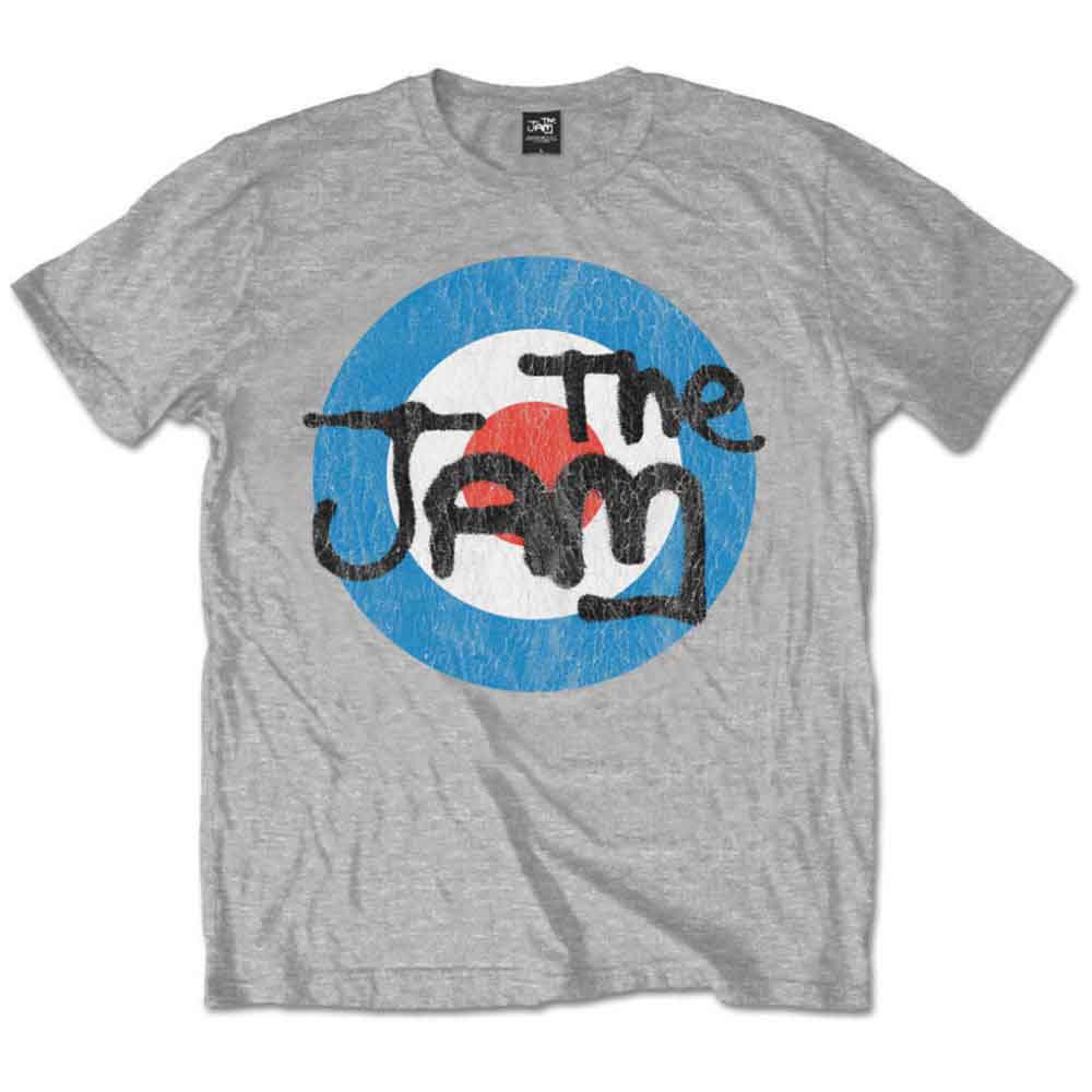 The Jam - Vintage Logo - T-Shirt Grey