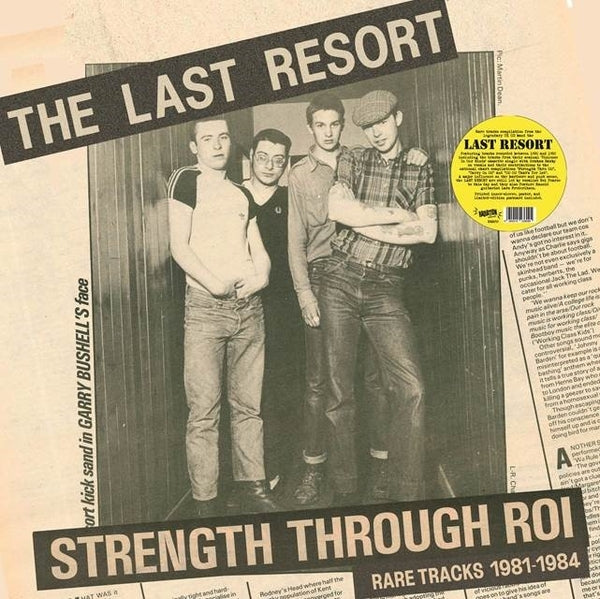 THE LAST RESORT - Strength Through Roi - Rare Tracks 1981-1984 - Vinyl