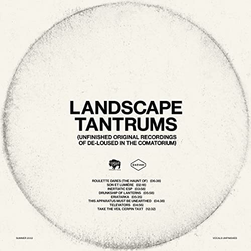 The Mars Volta - Landscape Tantrums - Unfinished Original Recordings Of De-Loused In The Comatorium (Black Vinyl) - Vinyl