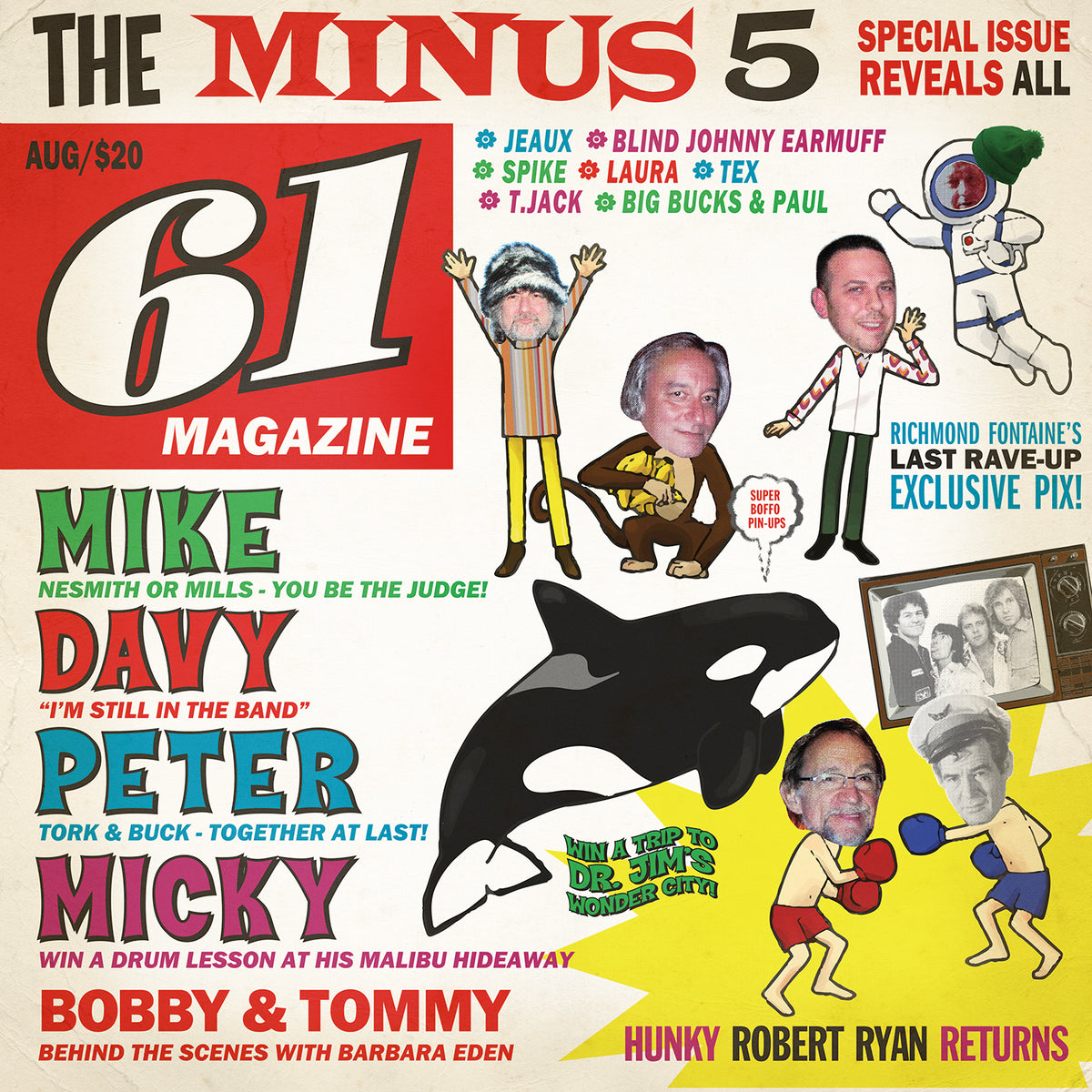 The Minus 5 - Of Monkees And Men - Vinyl