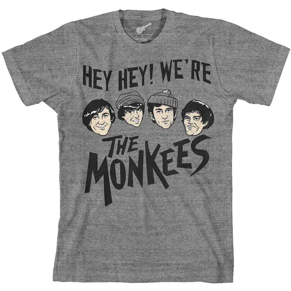 The Monkees - Hey Hey! - T-Shirt Grey