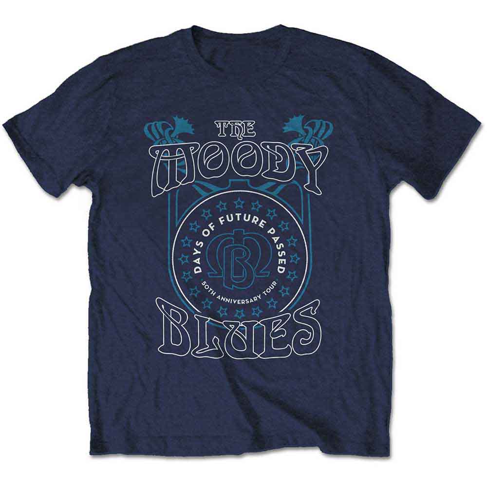 The Moody Blues - Days of Future Passed Tour - T-Shirt Blue