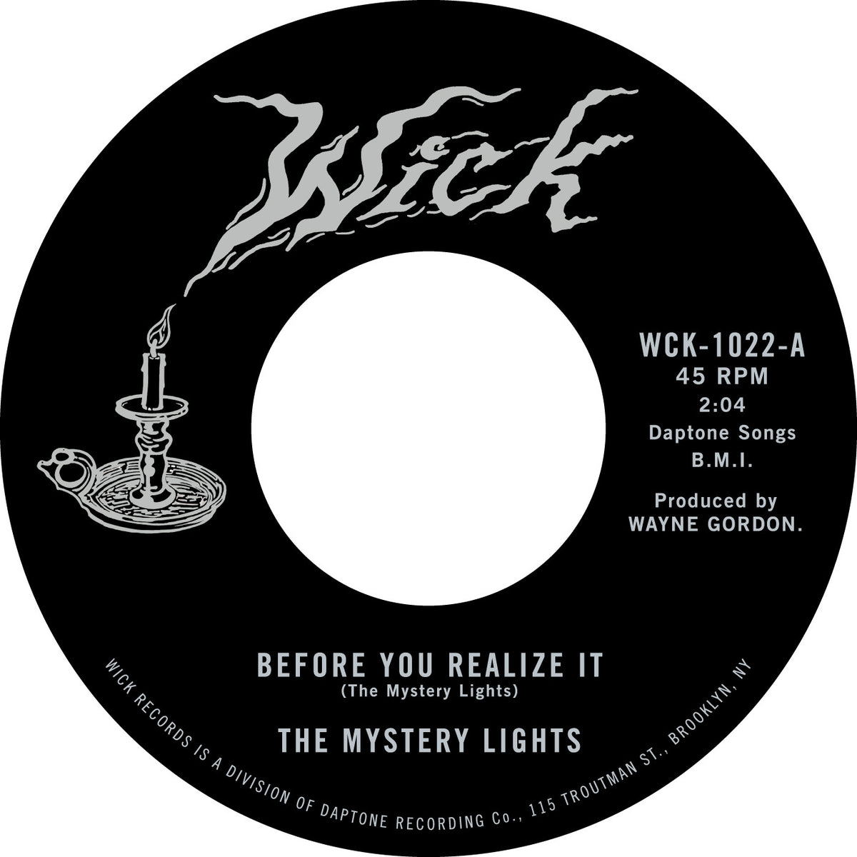 The Mystery Lights - Before You Realize It B/W Cerebral Crack - Vinyl