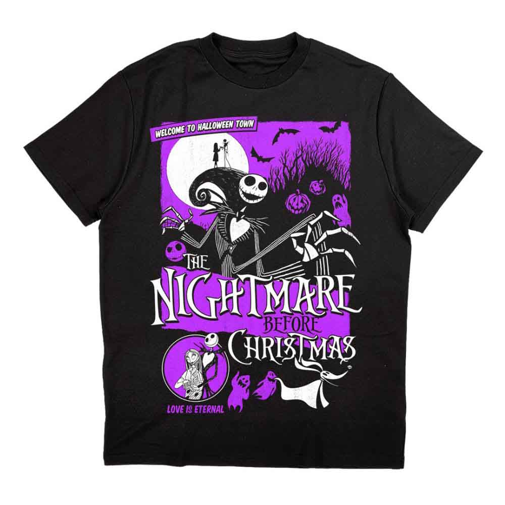 The Nightmare Before Christmas - Welcome To Halloween Town - Black