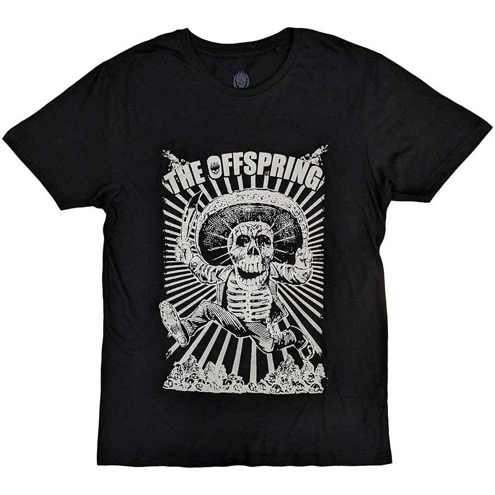 The Offspring - Jumping Skeleton - T-Shirt Black