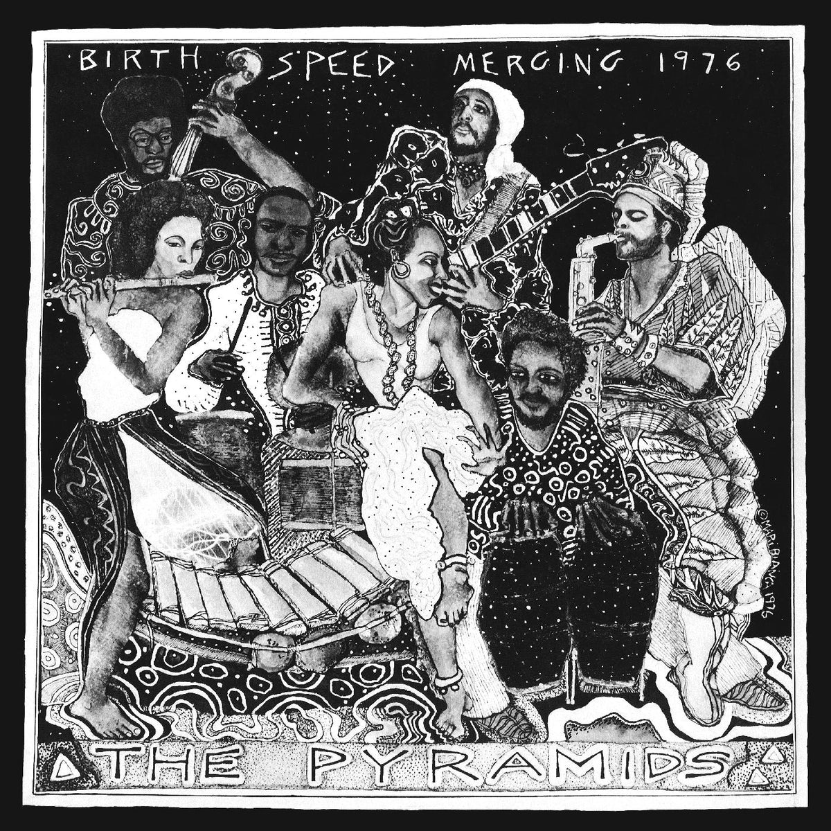The Pyramids - Birth/Speed/Merging - Vinyl