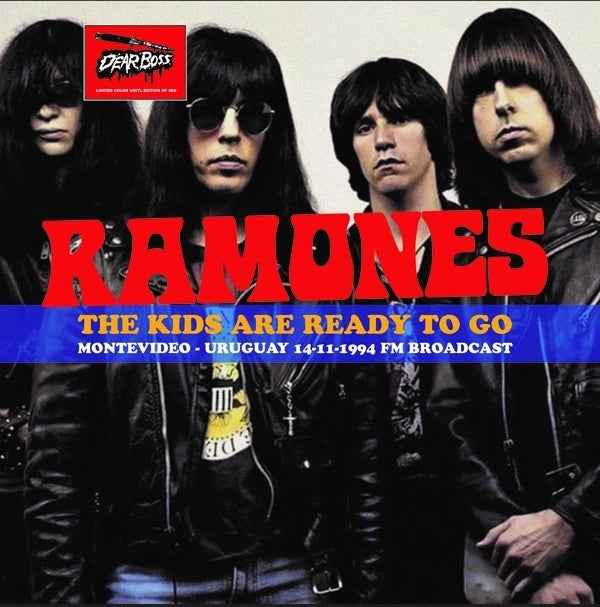 The Ramones - The Kids Are Ready To Go: Montevideo, Uruguay 14-11-1994 Fm Broadcast (Splatter Vinyl) [LP] - Vinyl