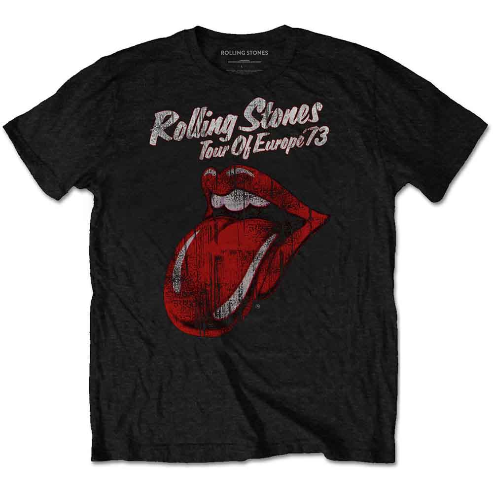 The Rolling Stones - 73 Tour - T-Shirt Black