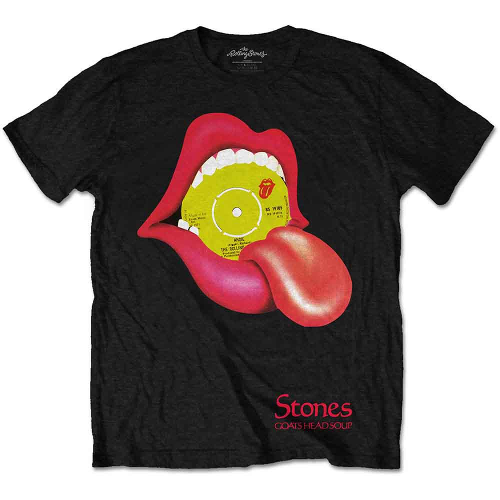 The Rolling Stones - Angie - Goats Head Soup - T-Shirt Black