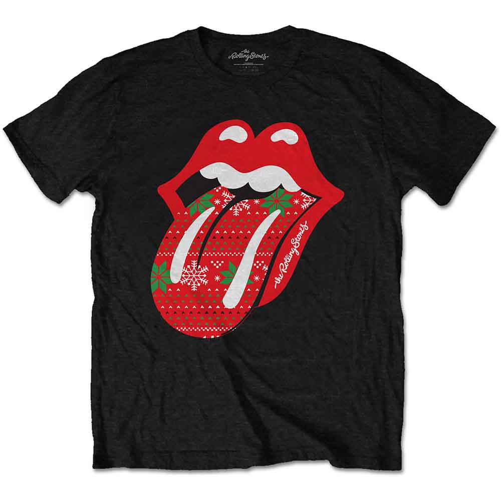 The Rolling Stones - Christmas Tongue - Black