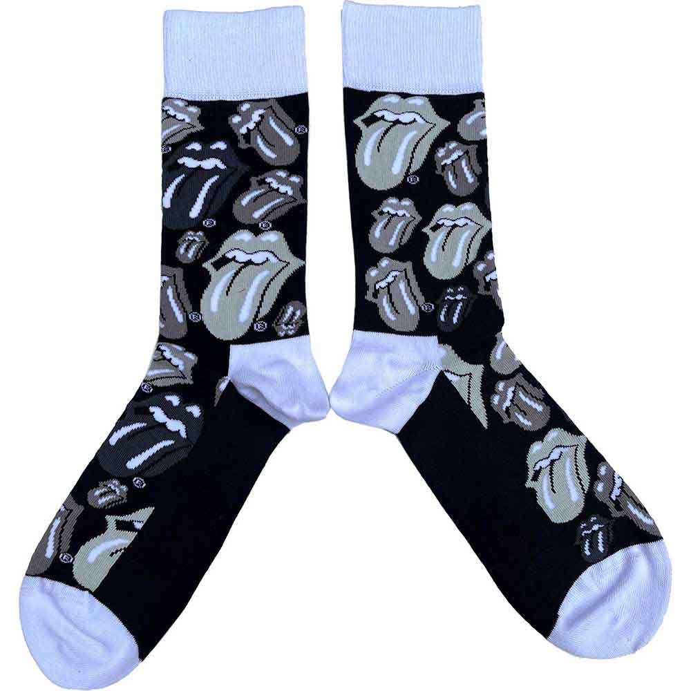 The Rolling Stones - Classic Tongue - Socks Black