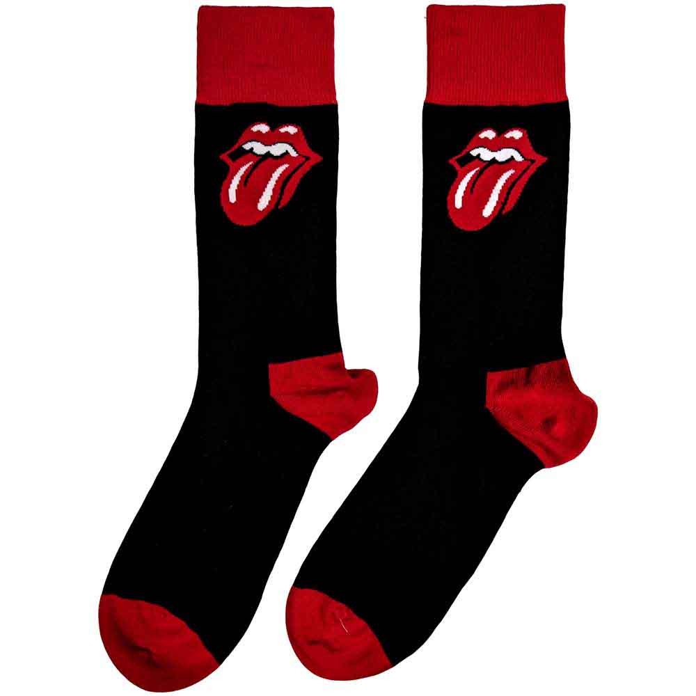 The Rolling Stones - Classic Tongue - Socks Black