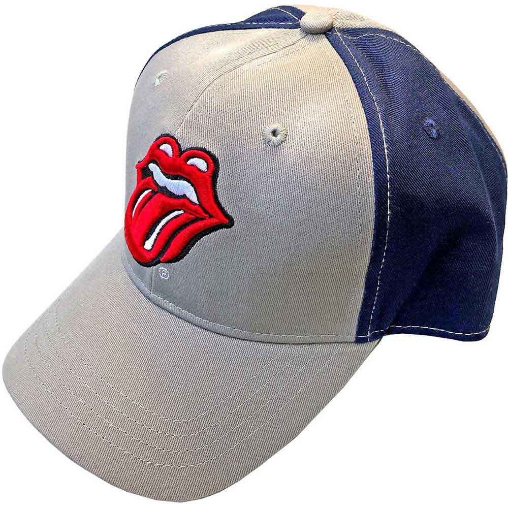 The Rolling Stones - Classic Tongue - Hat Blue, Grey
