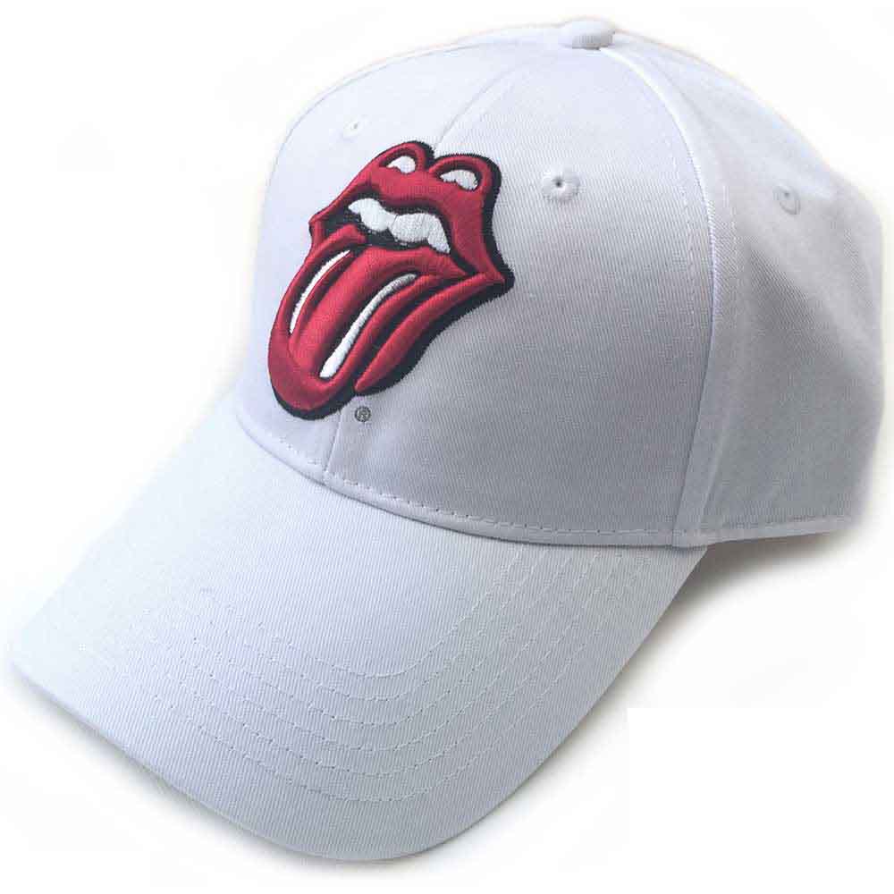 The Rolling Stones - Classic Tongue - Hat White