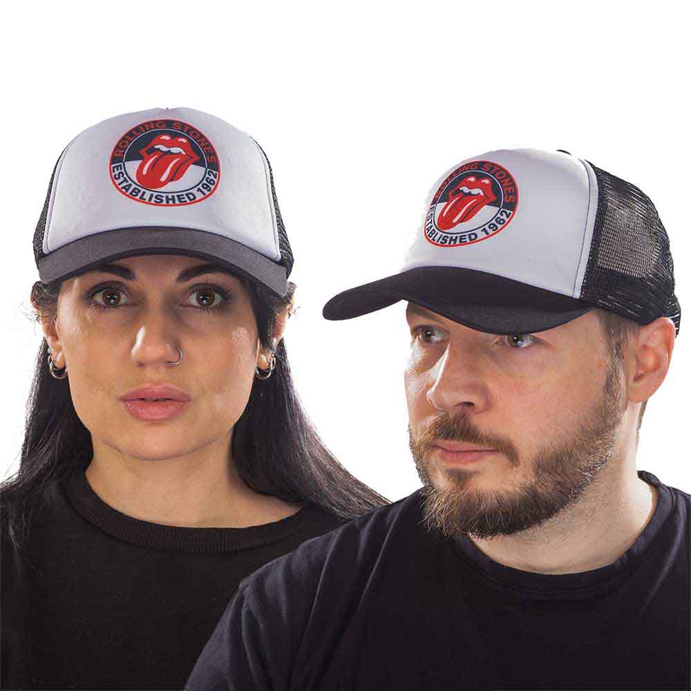 The Rolling Stones - Est. 1962 - Hat Black, White