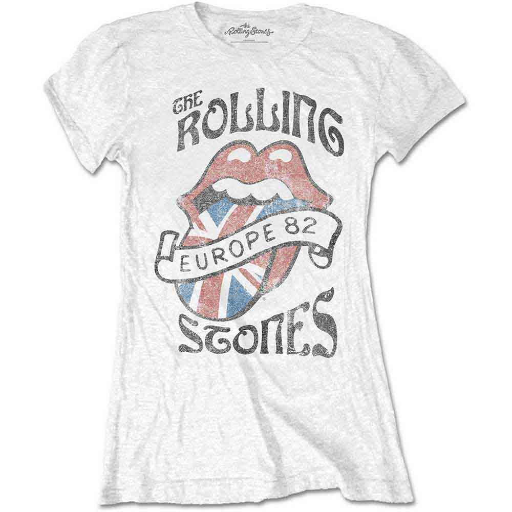 The Rolling Stones - Europe 82 - T-Shirt White