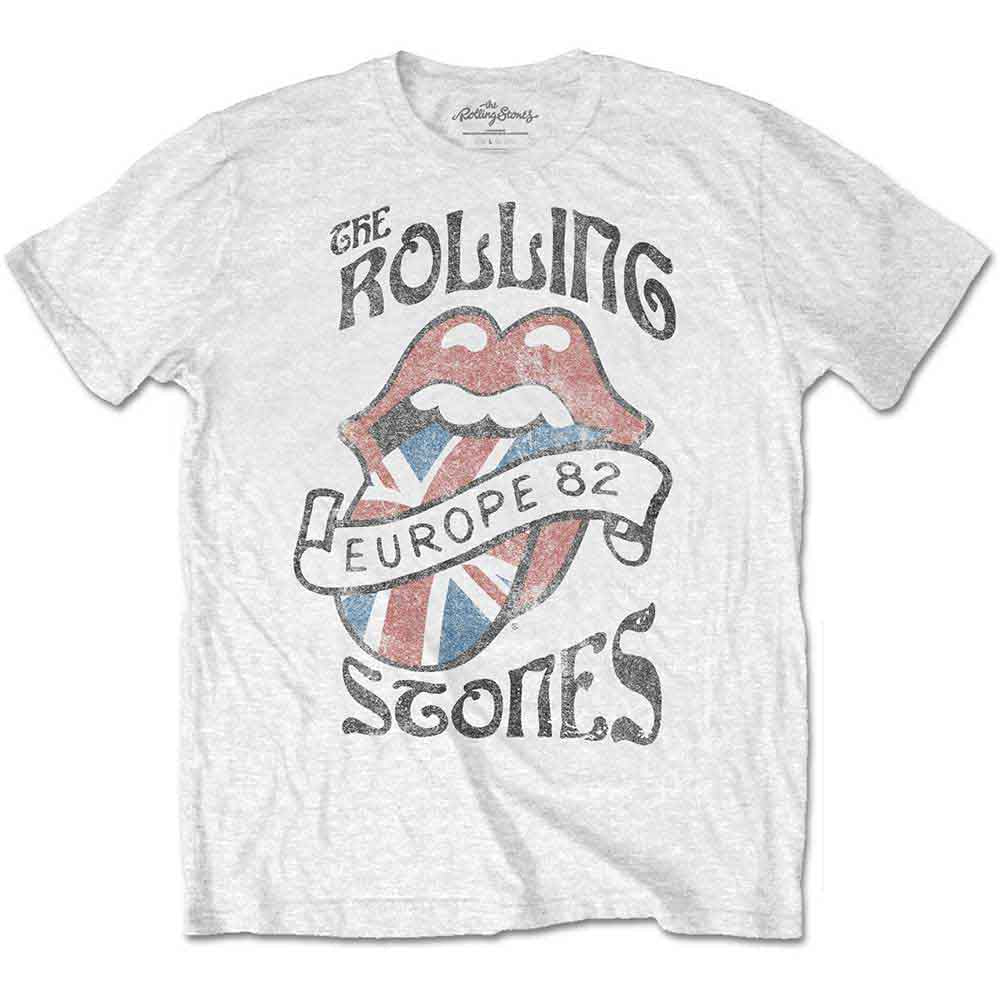 The Rolling Stones - Europe 82 - T-Shirt White