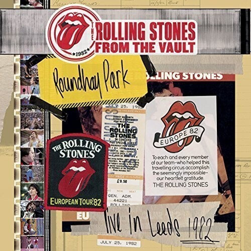 The Rolling Stones - From The Vault: Live In Leeds 1982 (With DVD, Gatefold LP Jacket) (4 Lp) - Vinyl
