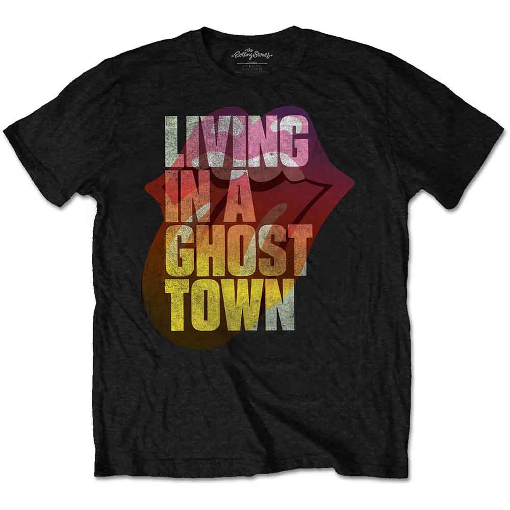 The Rolling Stones - Ghost Town - T-Shirt Black