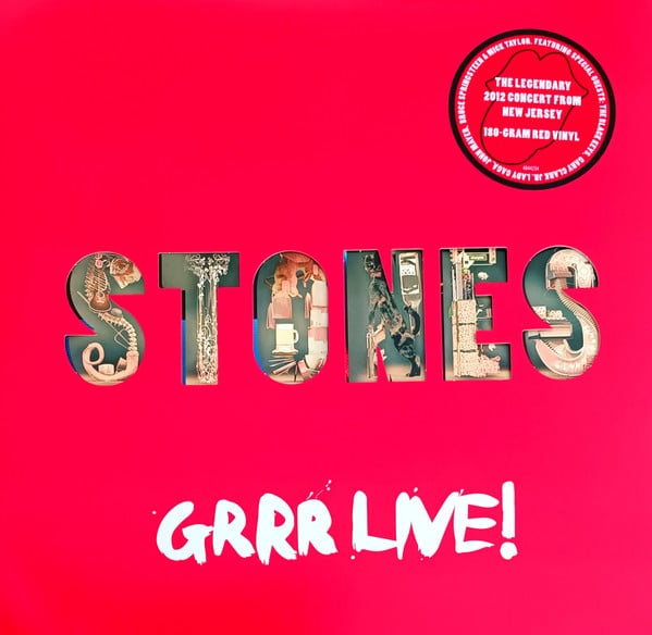 The Rolling Stones - GRRR Live! (180 Gram Red Colored Vinyl) (3 Lp's) - Vinyl