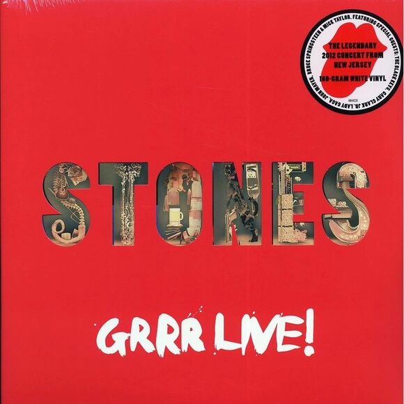 The Rolling Stones - GRRR Live! (Limited Edition, 180 Gram White Colored Vinyl) (3 Lp's) - Vinyl