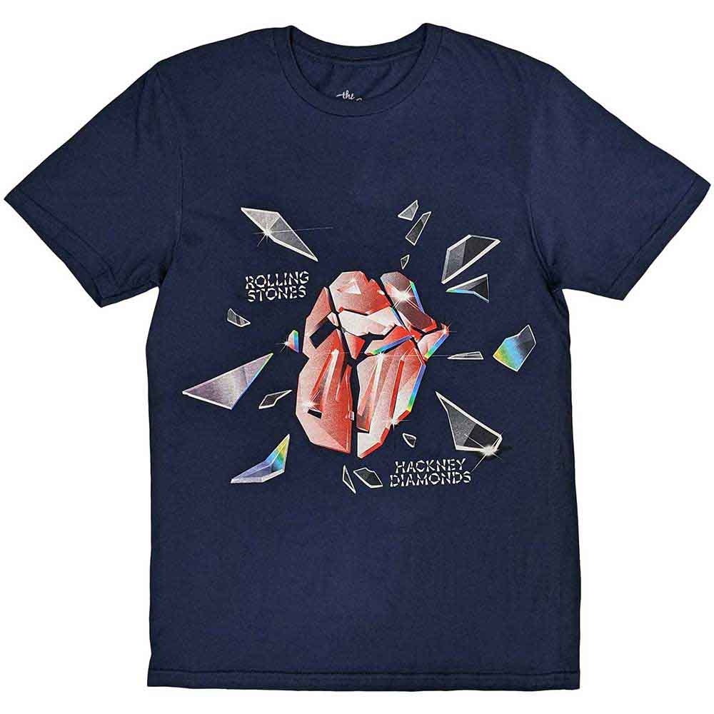 The Rolling Stones - Hackney Diamonds Explosion - T-Shirt Blue