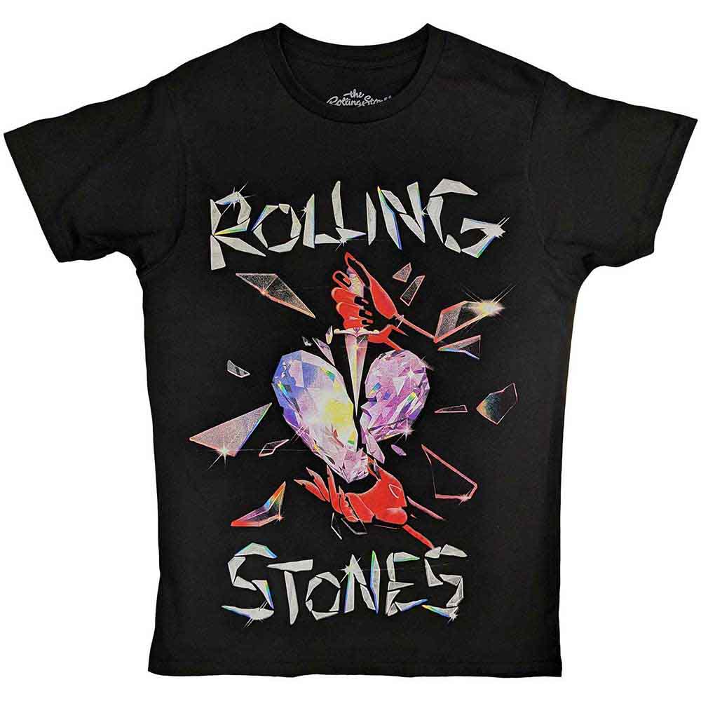 The Rolling Stones - Hackney Diamonds Heart - T-Shirt Black