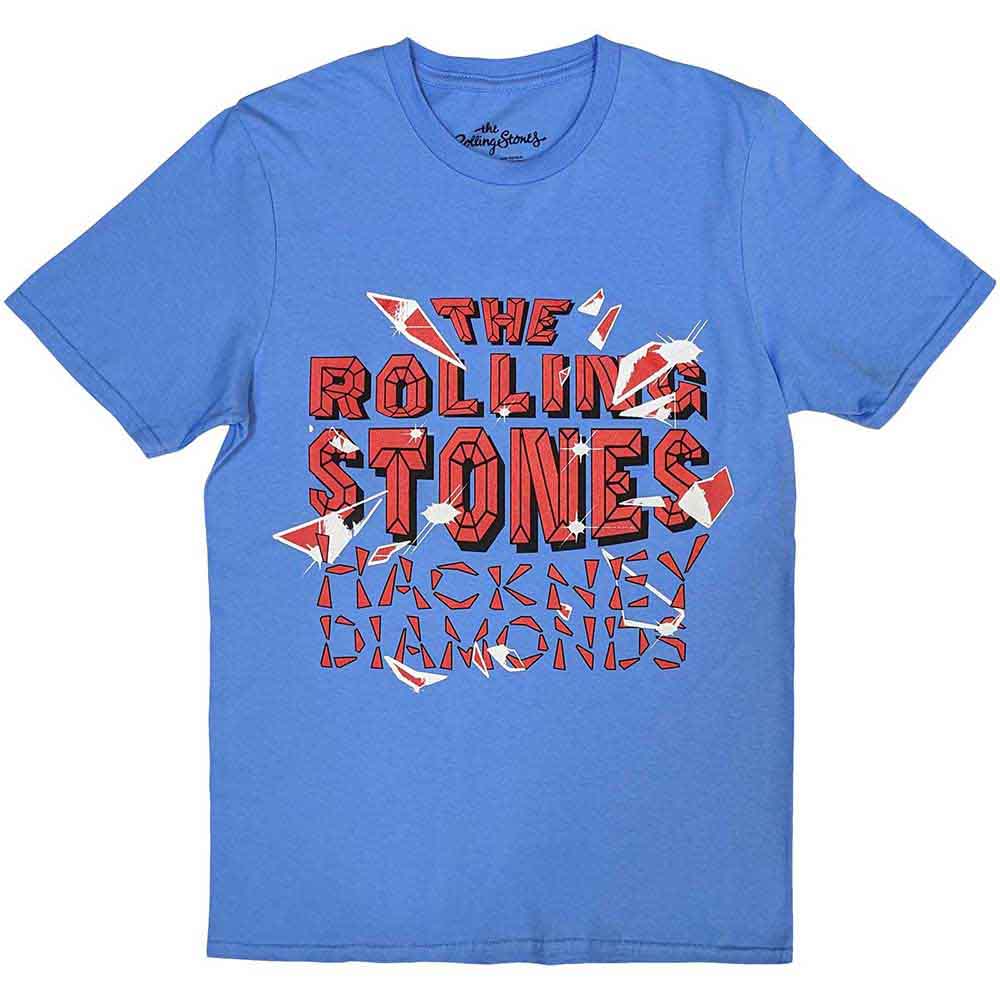 The Rolling Stones - Hackney Diamonds Shatter - T-Shirt Blue