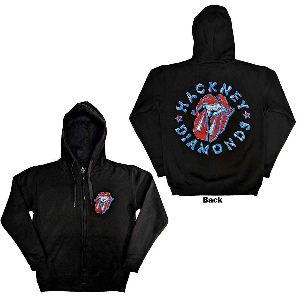 The Rolling Stones - Hackney Diamonds Stars - Sweatshirt Black