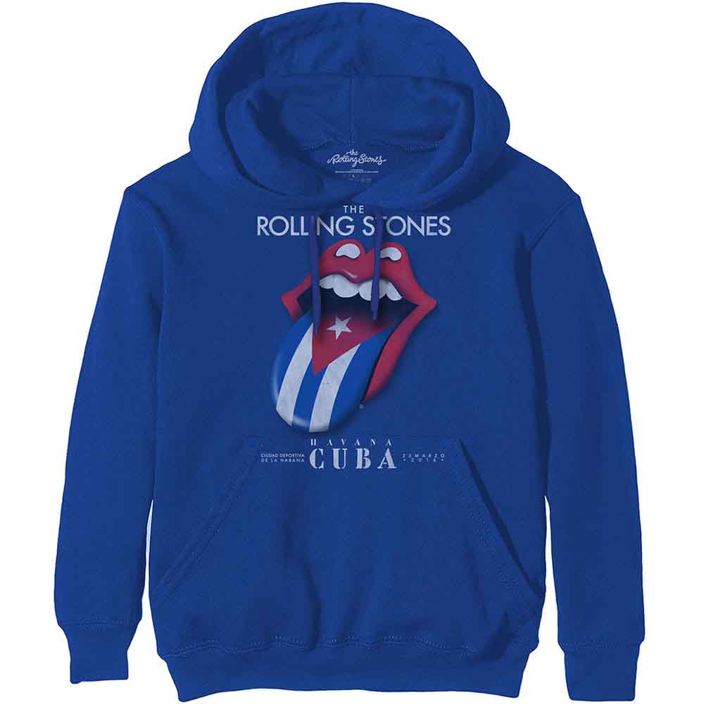 The Rolling Stones - Havana Cuba - Sweatshirt Blue