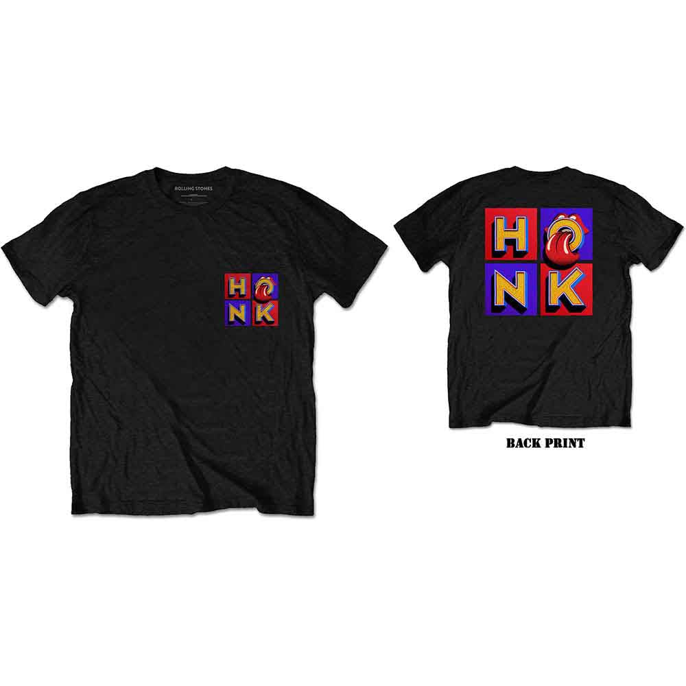 The Rolling Stones - Honk Album F&B - T-Shirt Black